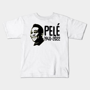 RIP PELÉ THE LEGAND OF FOOTBALL Kids T-Shirt